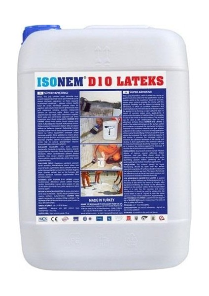 Isonem D10 Lateks Süper Yapıştırıcı 5 kg