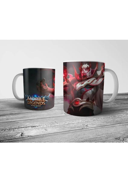 Mobile Legends Yu Zhong Collector Blood Serpent Kupa Bardak Model 2