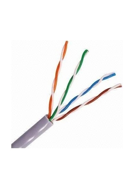 Cat5 Kablo gri 26AWG 305 mt