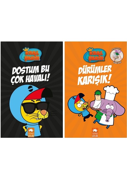 Eksik Parça Yayınları Kral Şakir 5 & 6 Set - Dostum Bu Çok Havalı & Dürümler Karışık