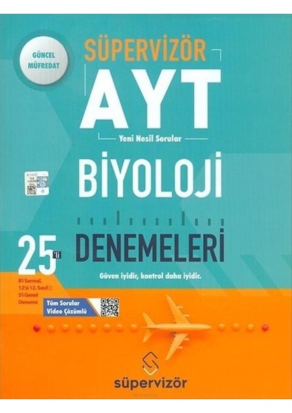 Süpervizör AYT Biyoloji 25’li Deneme