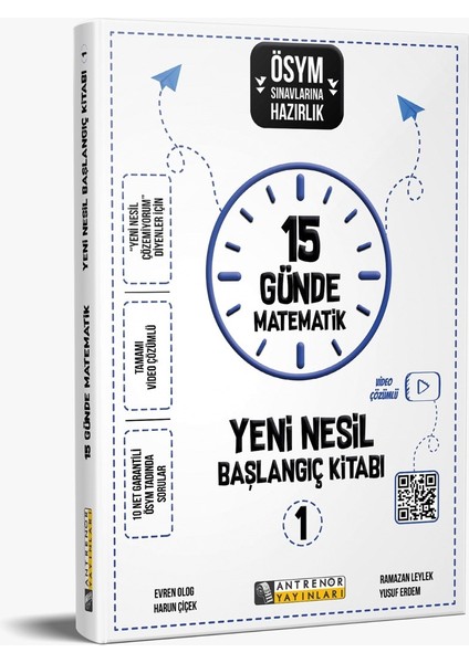 TYT 15 Günde Matematik Kitabı - Antrenör