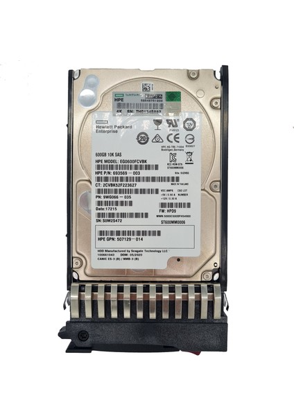 Hp 693569-003 600GB 10K Sas Disk