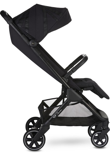 MINI by Easywalker Tek Tuşla Otomatik Katlanan Kabin Boy Bebek Arabası Oxford Black