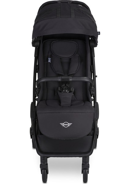 MINI by Easywalker Tek Tuşla Otomatik Katlanan Kabin Boy Bebek Arabası Oxford Black