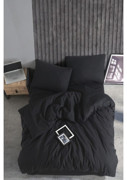 Royal Black Ranforce Tek Kişilik Nevresim Seti
