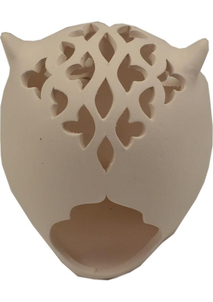 Baykuş Mumluk | Boyanabilir Obje Seramik Bisküvi fırsatları
