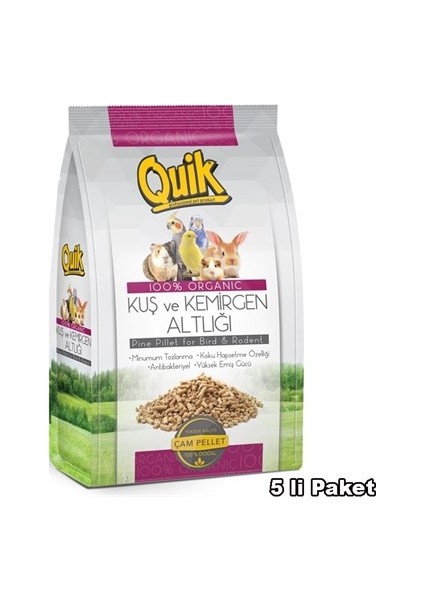 Kemirgen ve Kuş Altlığı 1 kg 5li