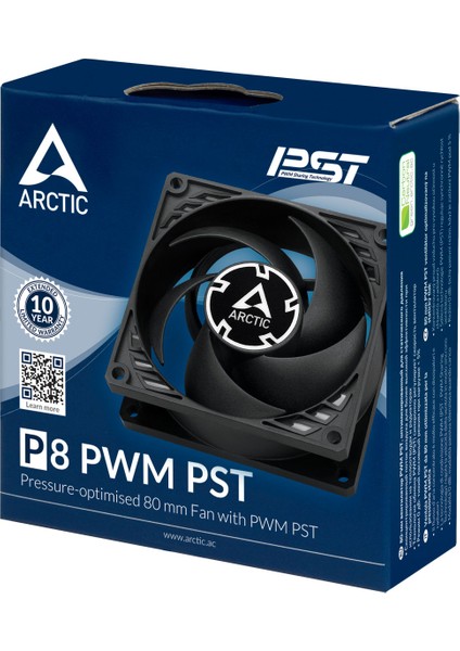 P8 Pwm Pst 8 cm Siyah Kanatlı 3000RPM Kasa Fanı (AR-ACFAN00150A)