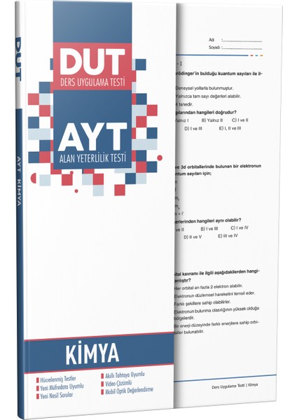 AYT Kimya Ders Uygulama Testleri