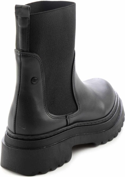 Siyah Kadın Bot ve Bootie K025382800