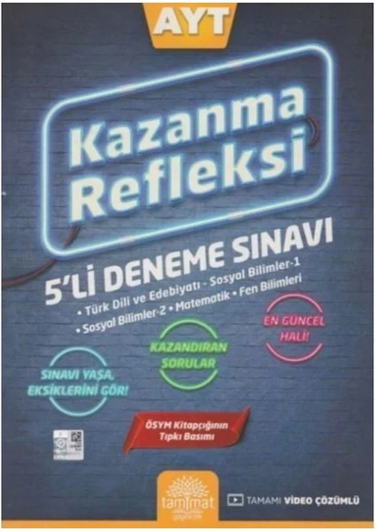 Anonim Yayıncılık Tammat Kazanma Refleksi (Aty 5'li Deneme)