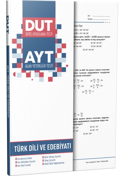 AYT Türk Dili ve Edebiyatı Ders Uygulama Testleri