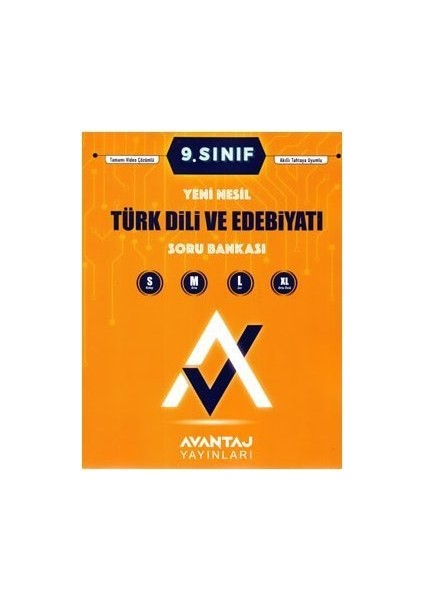 Avantaj Yayınları 9. Sınıf Türk Dili ve Edebiyatı Soru Bankası