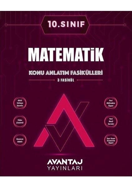 Avantaj Yayınları 10. Sınıf Matematik Konu Anlatım Fasikülleri