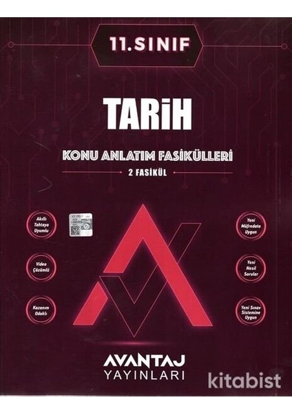 Avantaj Yayınları 11. Sınıf Tarih Konu Anlatım Fasikülleri