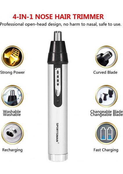 Elektrikli Mini Burun Saç Düzeltici Usb(Yurt Dışından) fiyatları