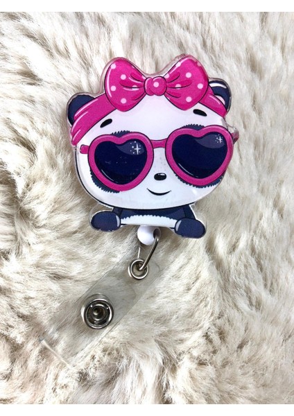 Gözlüklü Panda Yoyo Kartlık