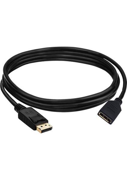 Display Port Dişi Erkek Uzatma Kablosu 1m