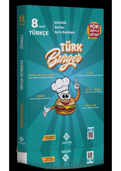 Ekstra Yayınları 2022 8.Sınıf Türkburger Türkçe