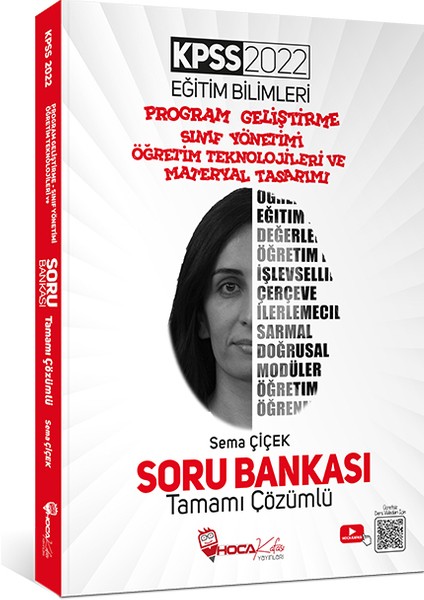 2022 KPSS program Geliştirme-Sınıf Yönetimi-Öğretim Teknj. ve materyal Tas. Tamamı Çözümlü Soru Bankası