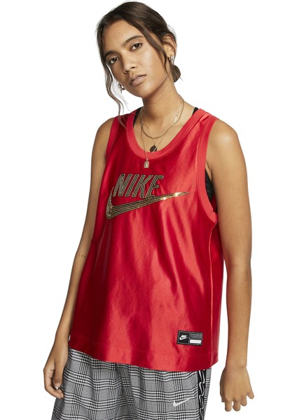 Sportswear Icon Clash Kadın Atlet - Kırmızı modelleri