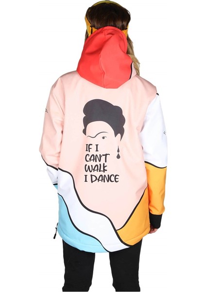 Frida Kahlo Bayan Snowboard ve Kayak Montu modelleri