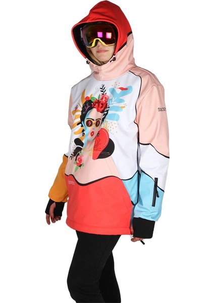 Frida Kahlo Bayan Snowboard ve Kayak Montu fırsatları