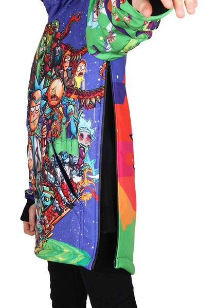 Rick & Morty Çocuk Snowboard ve Kayak Montu