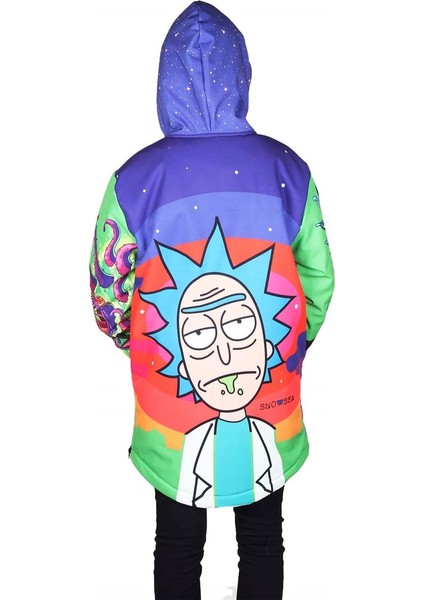 Rick & Morty Çocuk Snowboard ve Kayak Montu modelleri