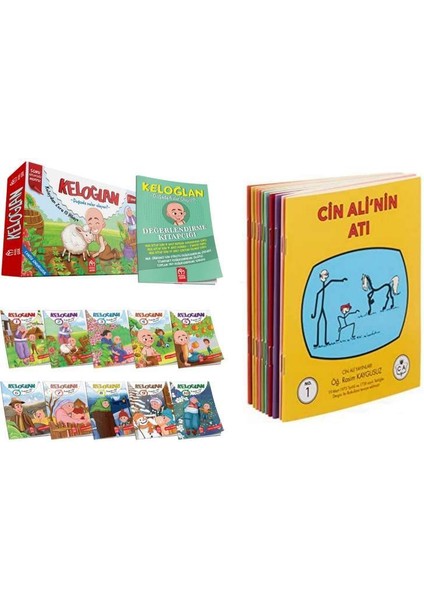 1. Sınıf Hikayeleri Keloğlan ve Cin Ali'nin Atı 10'lu Hikaye Setleri