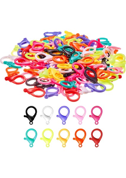 100 Adet Klips Kanca Seti - Çok Renkli (Yurt Dışından) fiyatları