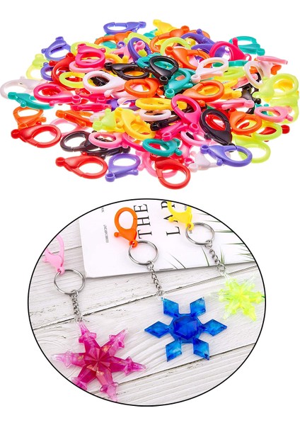 100 Adet Klips Kanca Seti - Çok Renkli (Yurt Dışından) indirimleri