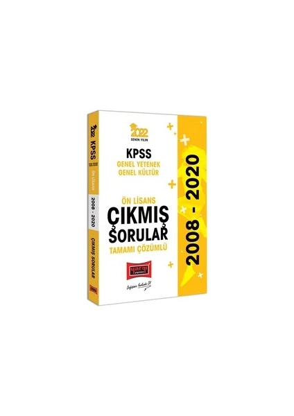 Yargı Yayınevi 2022 KPSS Genel Yetenek Genel Kültür Ön Lisans Tamamı Çözümlü Çıkmış Sorular