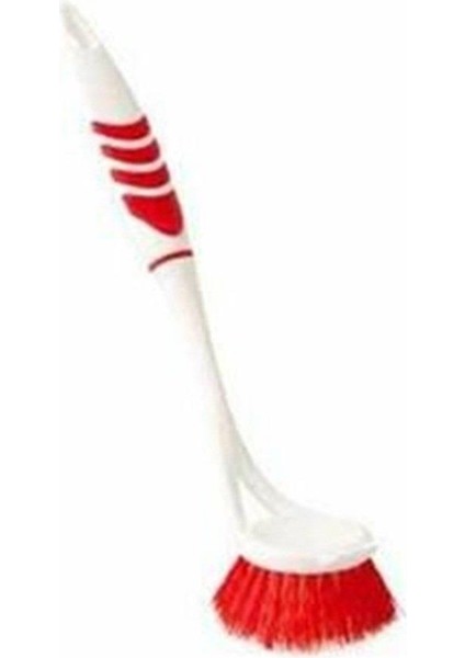 Softon Lavabo Fırçası - Silikon Sap Detaylı 28 Cm.