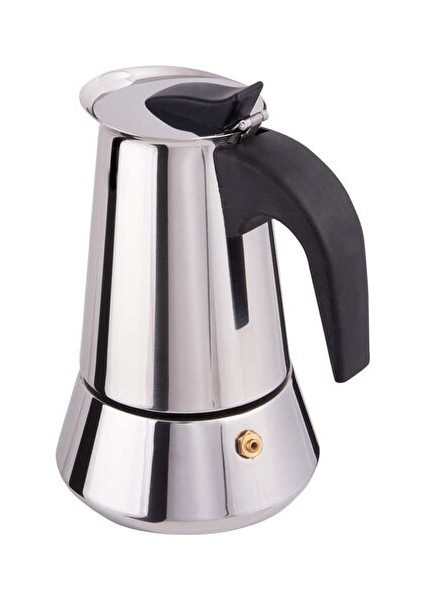 Coffee Hutt Coffeehutt Big Hes-4 Çelik Mokapot 4 Cup