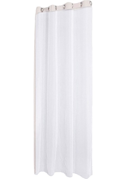 Açık Veranda Perde, Beyaz Vual Sheer Perde Su Geçirmez Grommet Üst Pencere Perdesi Dayanıklı Tek Perde - 132X213CM (Yurt Dışından) fiyatları