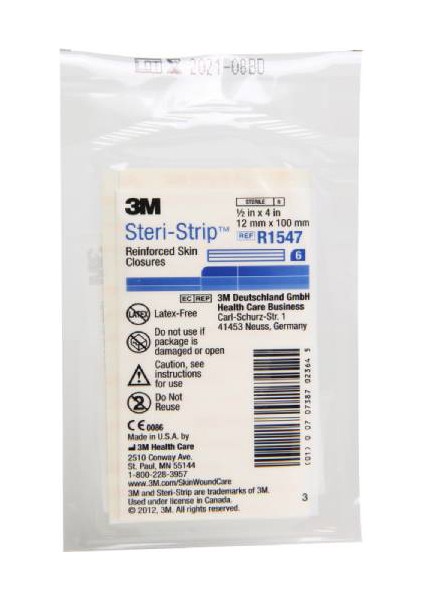 Steri Strip Dikiş Bandı 12MM R1547 (6'lı Poşet)