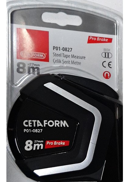 Ceta Form 8X27MM Şerit Metre