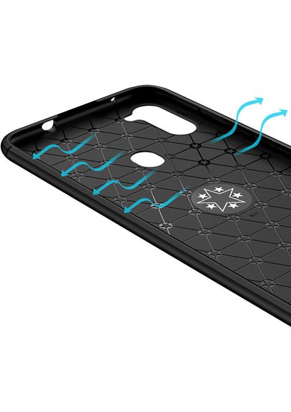 Samsung Galaxy A21 Yüzüklü Manyetik Ravel Kılıf Nano Ekran Koruyucu Full Setkırmızı fırsatları