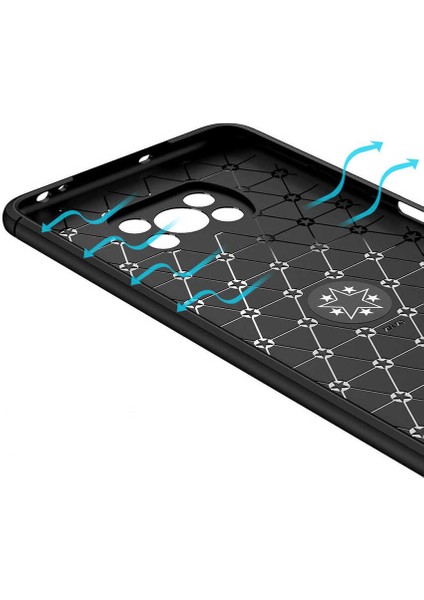 Xiaomi Poco X3 Nfc Yüzüklü Manyetik Ravel Kılıf Nano Ekran Koruyucu Full Setmavi indirimleri