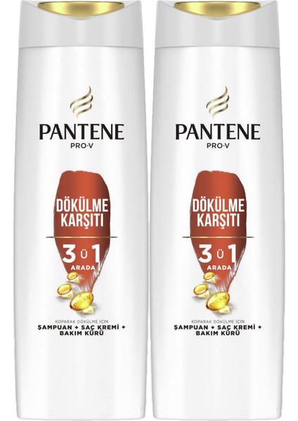 Şampuan 3'ü 1 Arada 400 ml x 2 Adet fiyatları