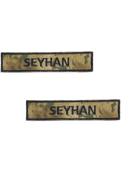 Deniz Kuvvetleri Yeni Kamuflaj Askeri Isimlik -2 Adet