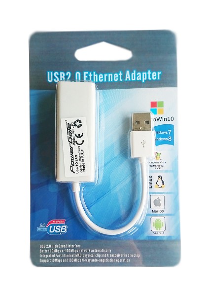 PG-L10 100MBIT Fast USB 2,0 Ethernet Kartı