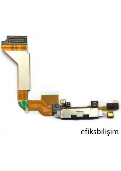 Iphone 4g USB Şarj Soketi Flex Siyah