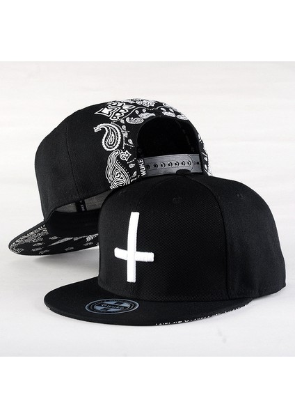 Işlemeli Beyzbol Şapkası Hip Hop Şapkası Unisex Kaykay Düz Kenarlı Şapka (Yurt Dışından) indirimleri