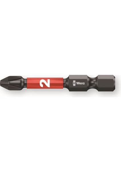 Wera Ph2 x 50 mm Yıldız Bits Uç (851/4 Imp Dc)