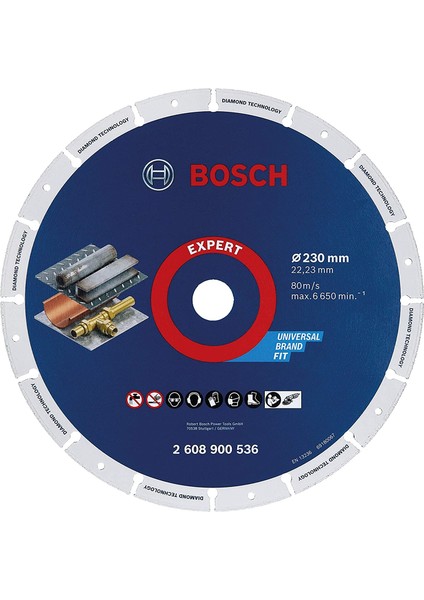 Expert 230 mm Elmas Metal Kesme Diski
