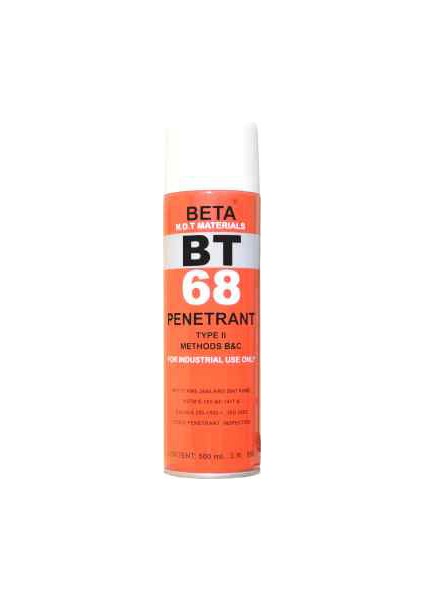Beta Bt-68 Penetrant Sprey (Kontrast Kırmızı)