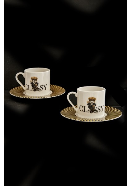Teddy Bear Classy Iki Kişilik Kahve Fincan Takımı modelleri